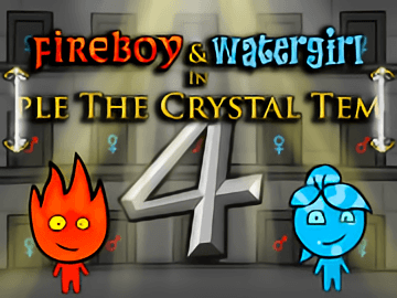  Fireboy and Water Girl 4 in The Crystal Temple