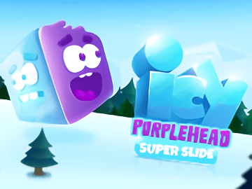 Ледяная Фиолетовая Голова: Супер Слайд