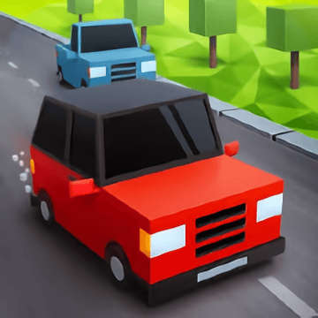 Pixel Car Rush 3D