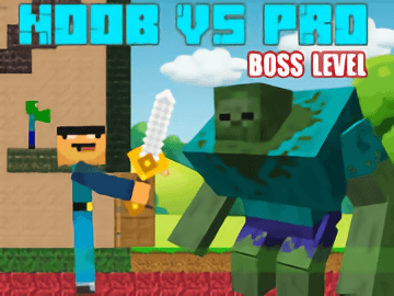 Noob vs Pro: Boss Levels